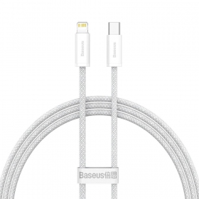 Cabo Baseus Dynamic Type-C - Lightning 20W 1.0m (branco) CALD000002