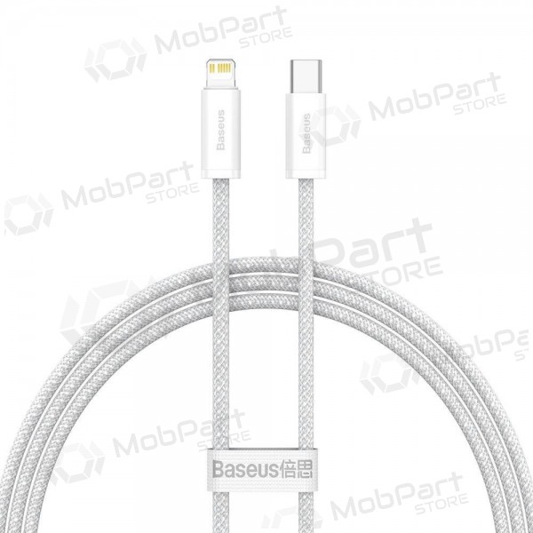 Cabo Baseus Dynamic Type-C - Lightning 20W 1.0m (branco) CALD000002