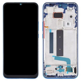 Xiaomi Mi 10 Lite 5G ecrã (azul/ verde) (com moldura) (original)