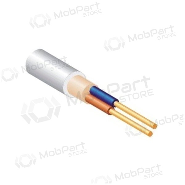 Cabo de alimentação Lietkabelis KH05VV-U 3x1.5 mm² cobre PVC CPR Eca 300/500 V monólito 100 m bobina.