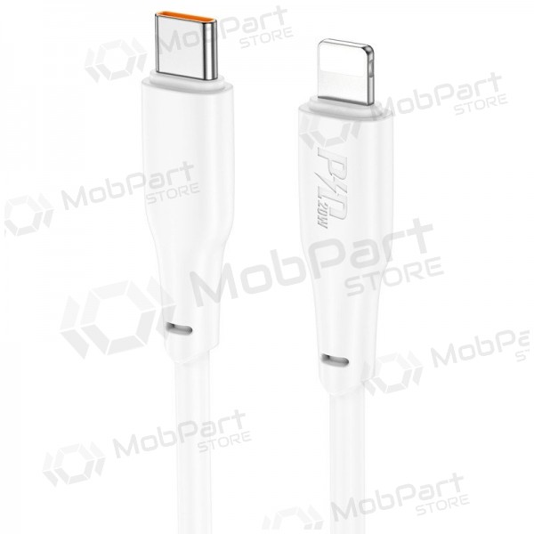 USB cabo Hoco X93 60W USB-C to USB-C 1.0m branco