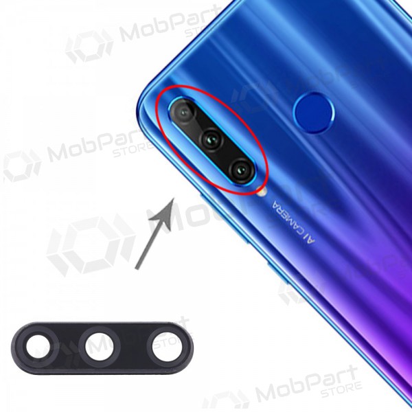 Huawei Honor 20 Lite lente vidro da câmera