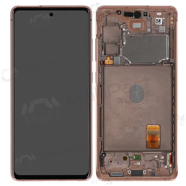Samsung Galaxy S20 FE ecrã (Cloud Orange) (com moldura) (original) Samsung Galaxy S20 FE ecrã (Cloud Orange) (com moldura) (original)