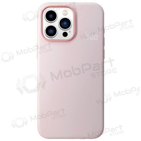 Capa HDD Silicone MagSafe Case Apple iPhone 17 Pro Max rosa