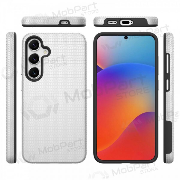 Capa Perfectionists Triangle Case Samsung S918 S23 Ultra 5G prata