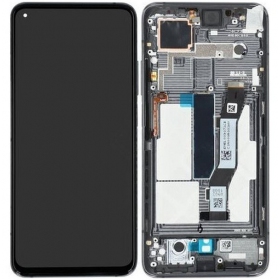 Xiaomi Mi 10T / Mi 10T Pro ecrã (preto) (com moldura) (original)