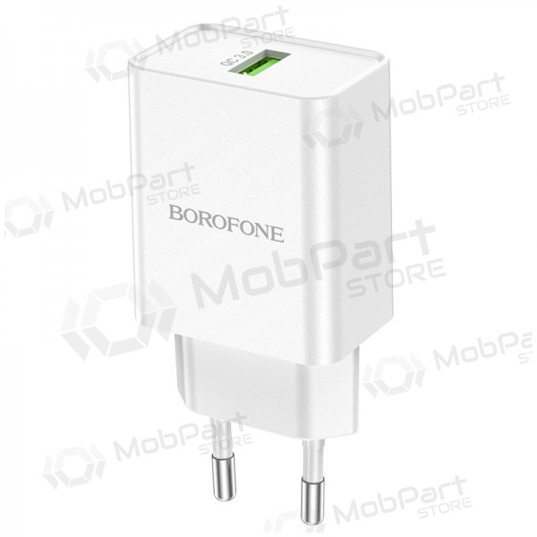 Carregador Borofone BN5 QC 3.0 18W (branco)