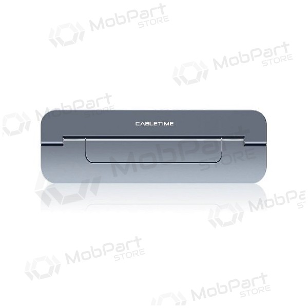 Nešiojamo kompiuterio stovas, cinza Nešiojamo kompiuterio stovas, cinza