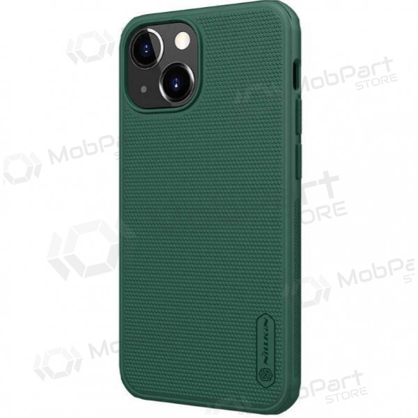 Apple iPhone 15 Plus capa „Nillkin Frosted Shield“ (verde)