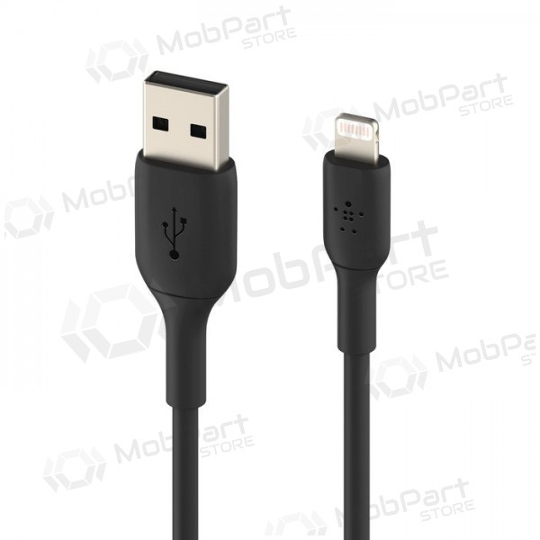 USB cabo Belkin Boost Charge USB-A to Lightning 2.0m preto