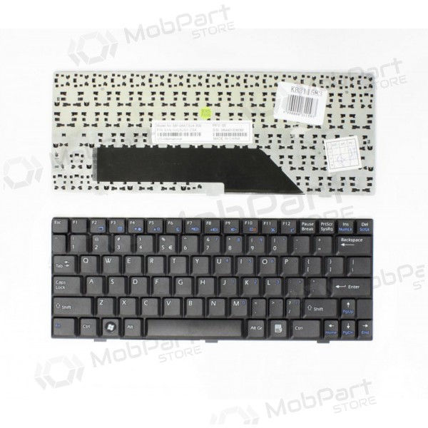 MSI Wind: U90, U100, U110 teclado MSI Wind: U90, U100, U110 teclado
