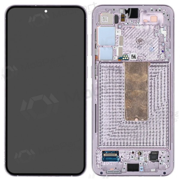 Ekranas Samsung S916 S23+ 5G su lietimui jautriu stikliuku e rėmeliu Levander original (service pack)