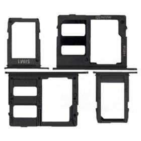 Samsung A600 Galaxy A6 2018 SIM titular do cartão (2unidade) (preto)