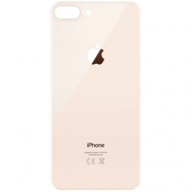 Apple iPhone 8 Plus tampa traseira da bateria (dourado) (bigger hole for camera)
