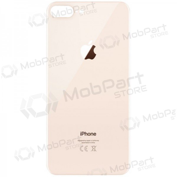 Apple iPhone 8 Plus tampa traseira da bateria (dourado) (bigger hole for camera) Apple iPhone 8 Plus tampa traseira da bateria (dourado) (bigger hole for camera)
