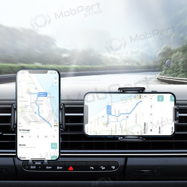 Suporte para telefone de carro Joyroom JR-ZS259 (air vent) preto