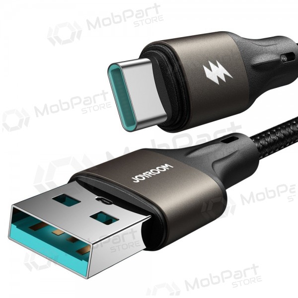 USB cabo Joyroom SA25-AC3 USB to USB-C 3A 1.2m preto