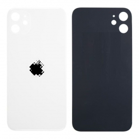 Apple iPhone 11 tampa traseira da bateria (branco) (bigger hole for camera)