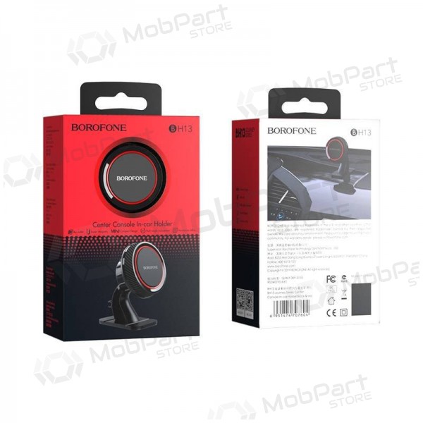 Automobilinis Universal telefono laikiklis Borofone BH13 Journey, mounted on the dashboard, magnetic Automobilinis Universal telefono laikiklis Borofone BH13 Journey, mounted on the dashboard, magnetic