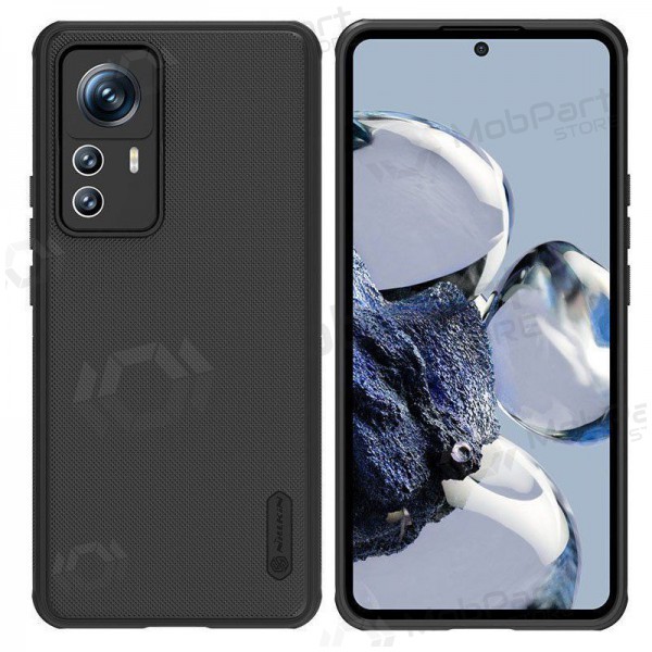 Xiaomi Redmi Note 12 5G / Poco X5 capa „Nillkin Frosted Shield“ (preto) Xiaomi Redmi Note 12 5G / Poco X5 capa „Nillkin Frosted Shield“ (preto)