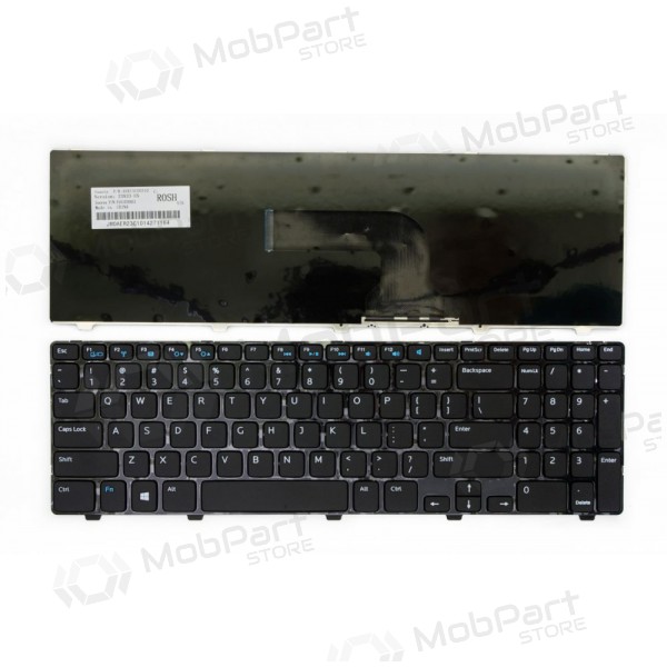 DELL Inspiron 15: 3521, 3537; 15R: 5537, 5521; Vostro: 2521, V2521 teclado DELL Inspiron 15: 3521, 3537; 15R: 5537, 5521; Vostro: 2521, V2521 teclado