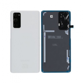 Samsung G780 / G781 Galaxy S20 FE 4G / 5G tampa traseira da bateria (Cloud White) (usado grade C, original)