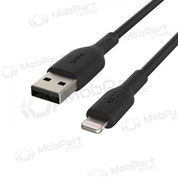 USB cabo Belkin Boost Charge USB-A to Lightning 1.0m preto