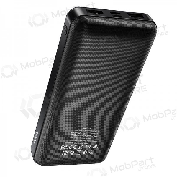 Bateria externa Power Bank Hoco J72A 20000mAh preto Bateria externa Power Bank Hoco J72A 20000mAh preto