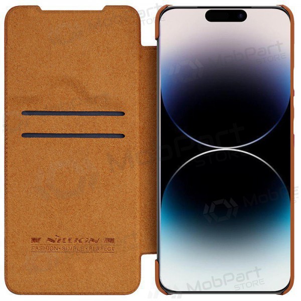 Samsung Galaxy S23 FE capa „Nillkin Leather“ (marrom)