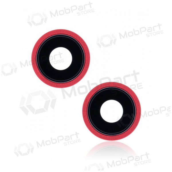 Apple iPhone 13 mini lente vidro da câmera (2unidade) (vermelho) (com moldura) Apple iPhone 13 mini lente vidro da câmera (2unidade) (vermelho) (com moldura)