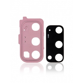 Samsung G980 / G981 Galaxy S20 lente vidro da câmera rosa (Cloud Pink)