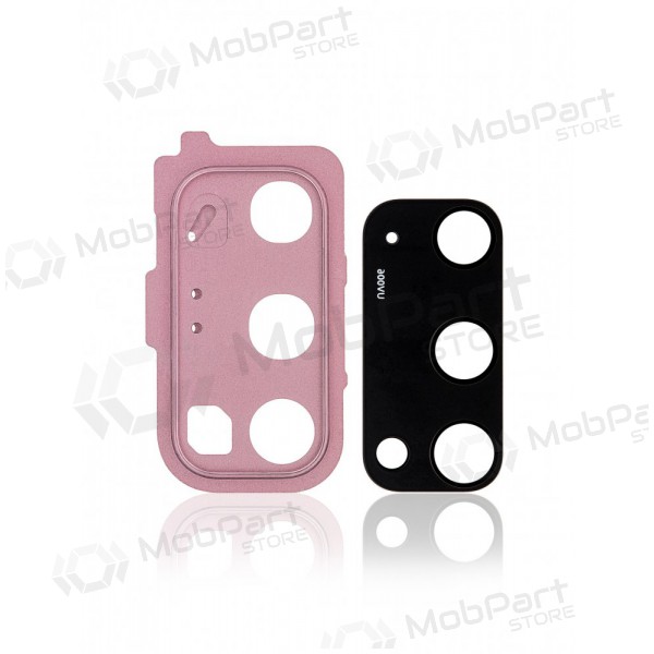Samsung G980 / G981 Galaxy S20 lente vidro da câmera rosa (Cloud Pink) Samsung G980 / G981 Galaxy S20 lente vidro da câmera rosa (Cloud Pink)
