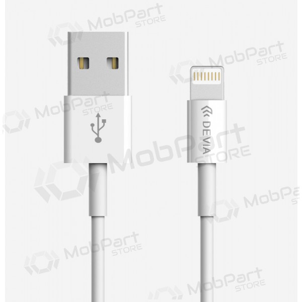 USB cabo Devia Smart Lightning 2.0m (branco)
