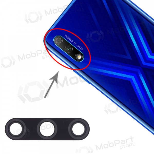 Huawei Honor 9X lente vidro da câmera