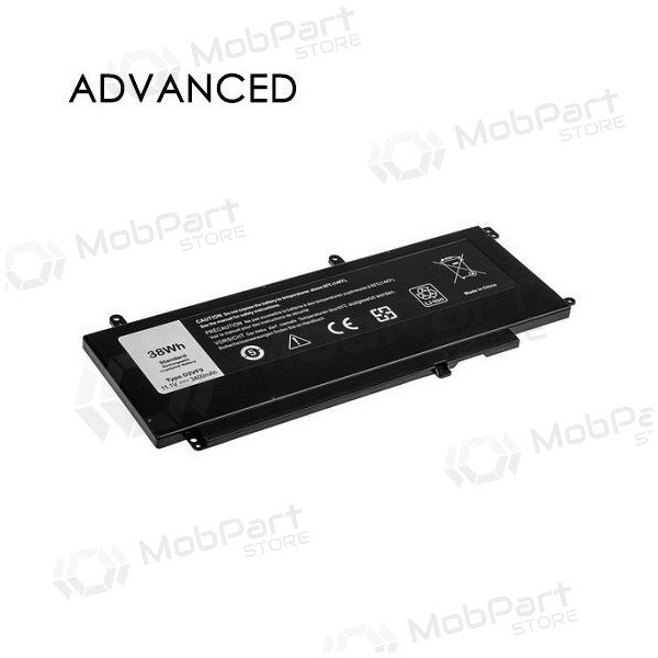 DELL D2VF9, 3400mAh bateria do portátil, Advanced DELL D2VF9, 3400mAh bateria do portátil, Advanced