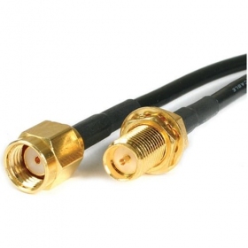 Cabo coaxial 5D-FB RPSMA macho - RPSMA fêmea (10m)