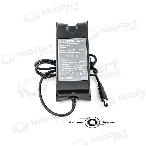 DELL 90W:19.5V,4.62A carregador de portátil DELL 90W:19.5V,4.62A carregador de portátil