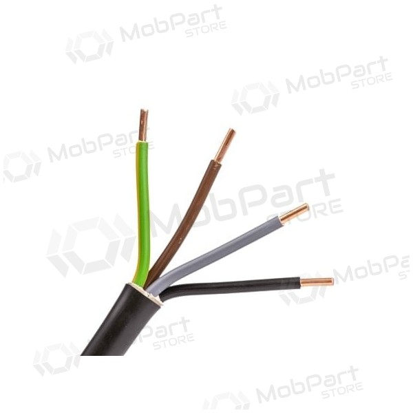 Cabo de energia Prysmian Group CYKY 4x16 mm² de cobre PVC 450/750V monolítico.