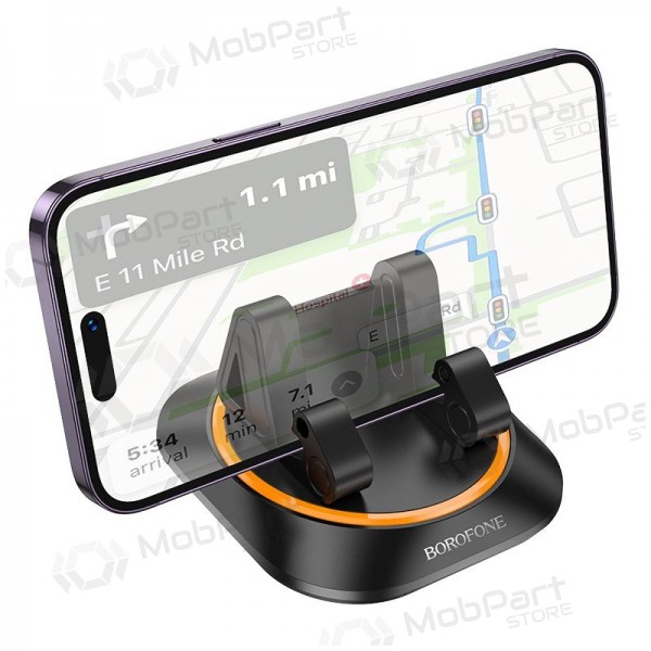 Suporte para telefone de carro Borofone BH116 (dashboard) preto