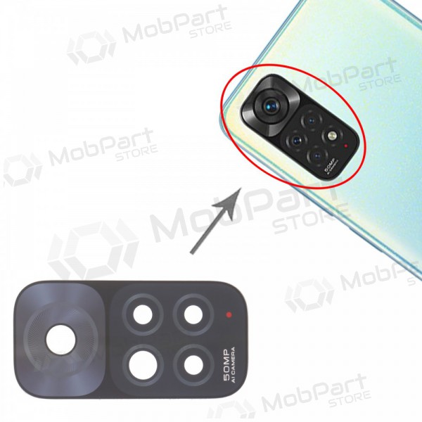 Xiaomi Redmi Note 11 4G (Global) lente vidro da câmera 50MP (only lens)