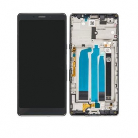 Sony i3312 / i4312 L3 2019 ecrã (preto) (com moldura) (usado grade B, original)
