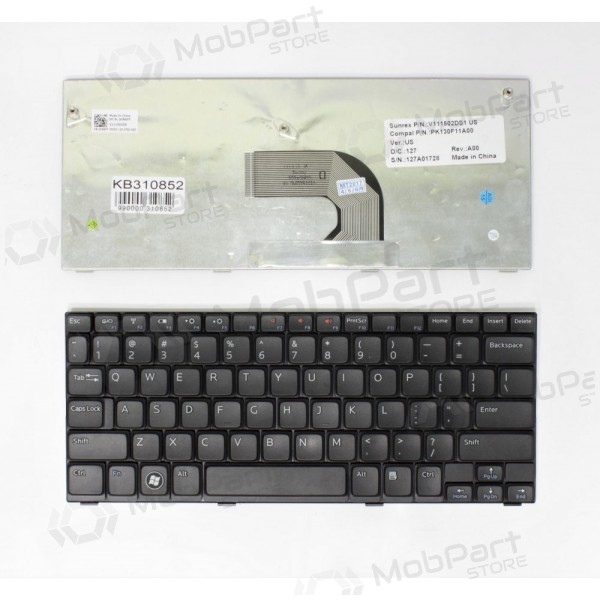DELL Inspiron Mini 10: 1012 teclado DELL Inspiron Mini 10: 1012 teclado