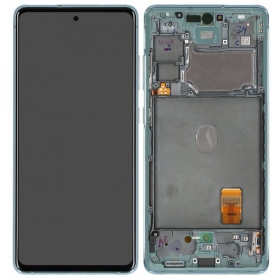 Samsung Galaxy S20 FE ecrã (Cloud Mint) (com moldura) (original)