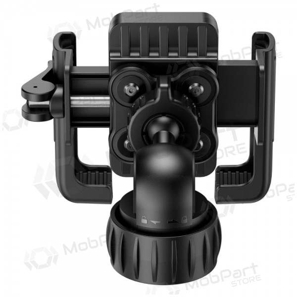 Telefono laikiklis dviračiui Baseus GoTrip Series Bike Phone Mount Cluster preto C40572301111-00