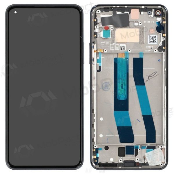 Xiaomi Mi 11 Lite 4G / Mi 11 Lite 5G / 11 Lite 5G NE ecrã (preto) (com moldura) (Premium) Xiaomi Mi 11 Lite 4G / Mi 11 Lite 5G / 11 Lite 5G NE ecrã (preto) (com moldura) (Premium)