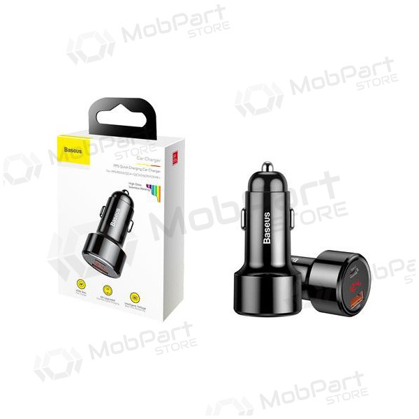 Carregador automobilinis Baseus Series x 2 USB Quick Charge 45W CCMLC20C-01 (preto)