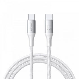 USB cabo Joyroom S-A28 USB-C to USB-C 60W 1.0m branco