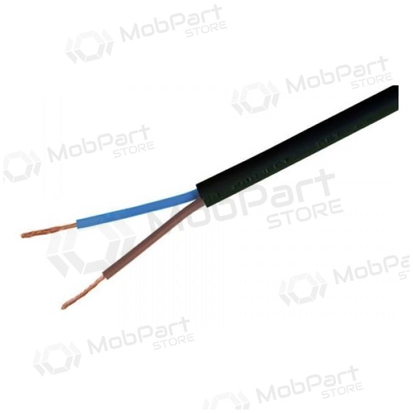 Cabo flexível Lietkabelis OMY BVV-LL 2x2.5 mm² de cobre bobina de 100 m.