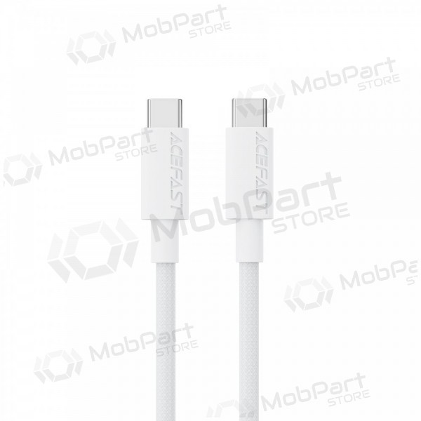USB cabo Acefast C18-03 60W USB-C to USB-C 1.2m branco