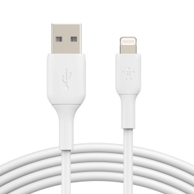 USB cabo Belkin Boost Charge USB-A to Lightning 1.0m branco